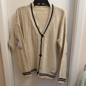 Cardigan with Star Accents Inspired by Taylor Swift